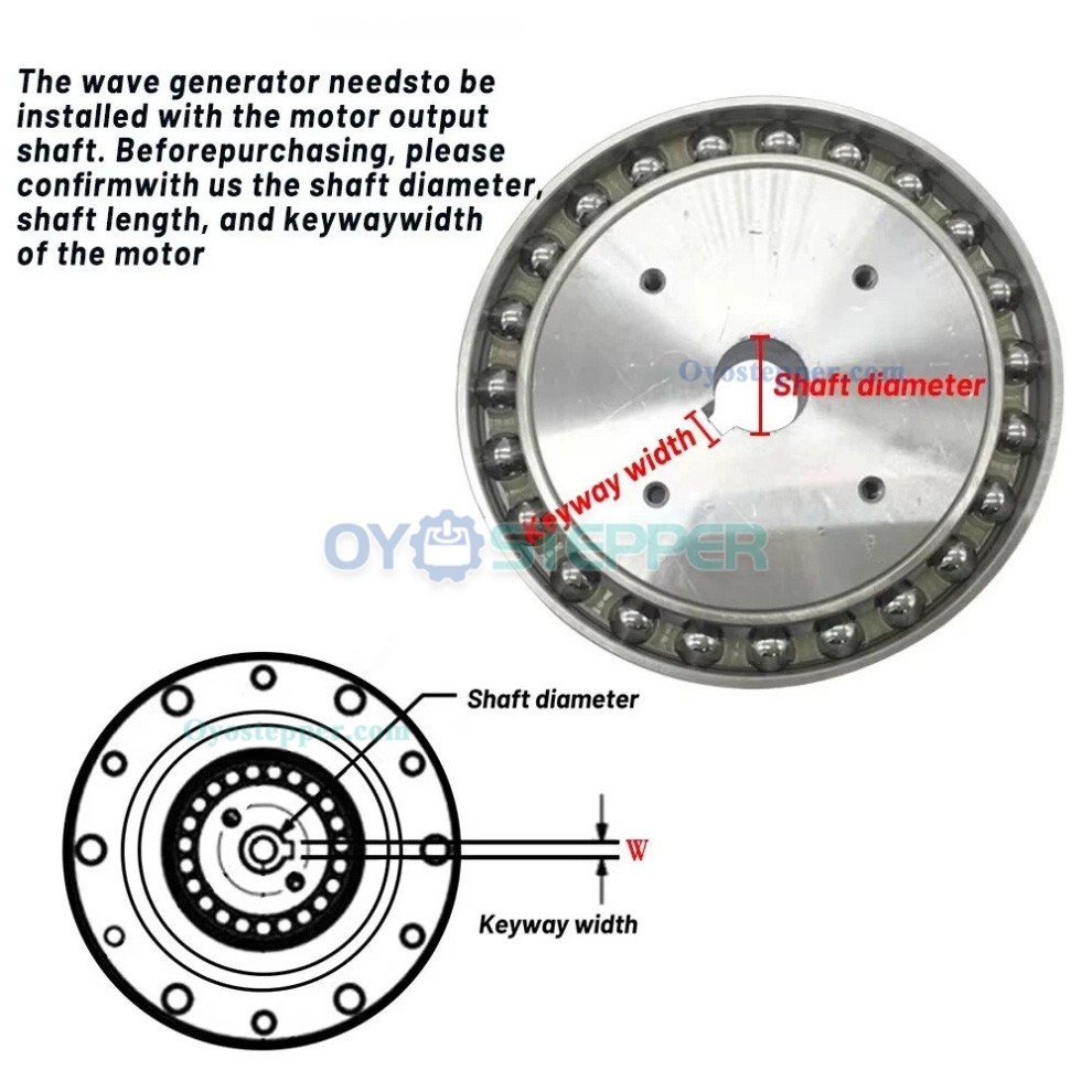 CSF Series Harmonic Gear Reducer Ratio 50:1-120:1 Harmonic Drive Gearbox for Stepper / Servo Motor CSF Series Harmonic Gear Reducer Ratio 50:1-120:1 Harmonic Drive Gearbox for Stepper / Servo Motor